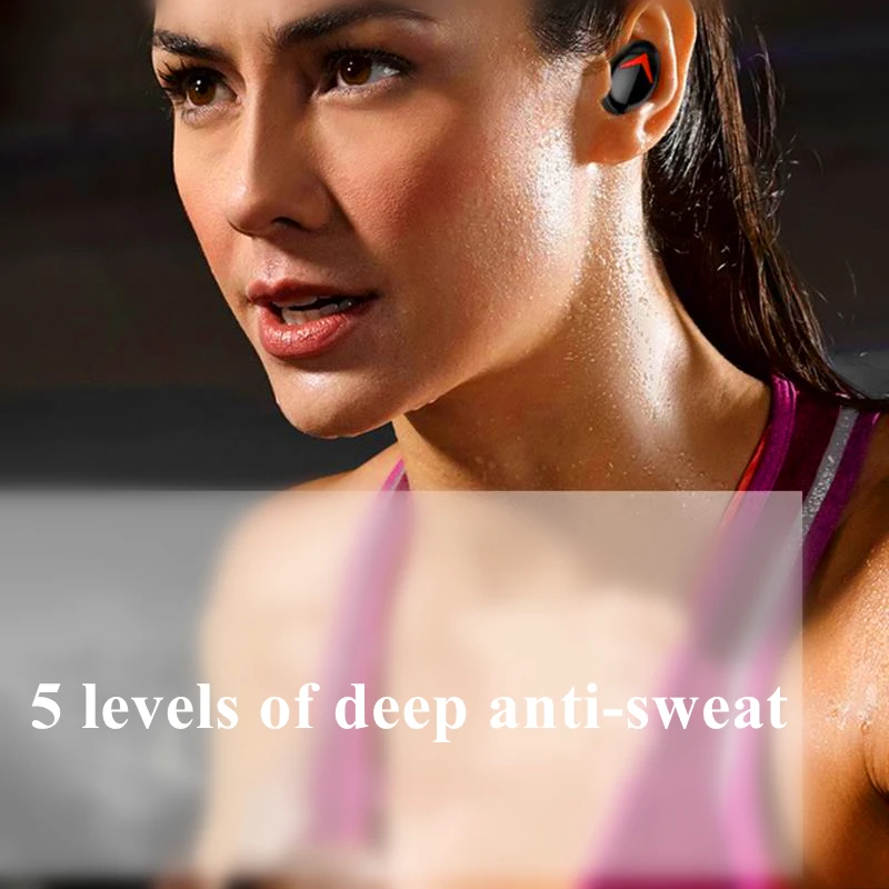 Hot Selling Sport Tws Wireless Headphone Earphone Headset for iphone for Samsung Earphones Wireless