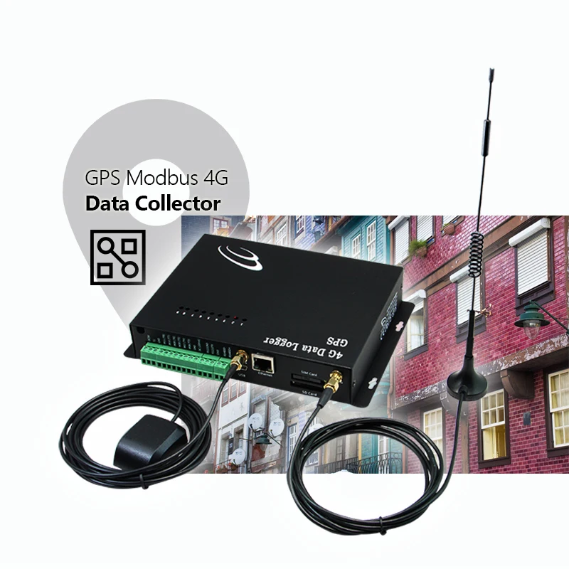 4g lorawan Modbus lora tracker Ethernet Data Logger with GPS Multipoint 4G Data Collector smart farming