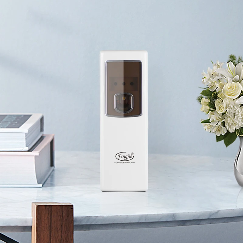 Automatic Adjustable Fragrance Dispenser Toilet Wall-mounted Aerosol Spray Air Freshener Sprayer Machine