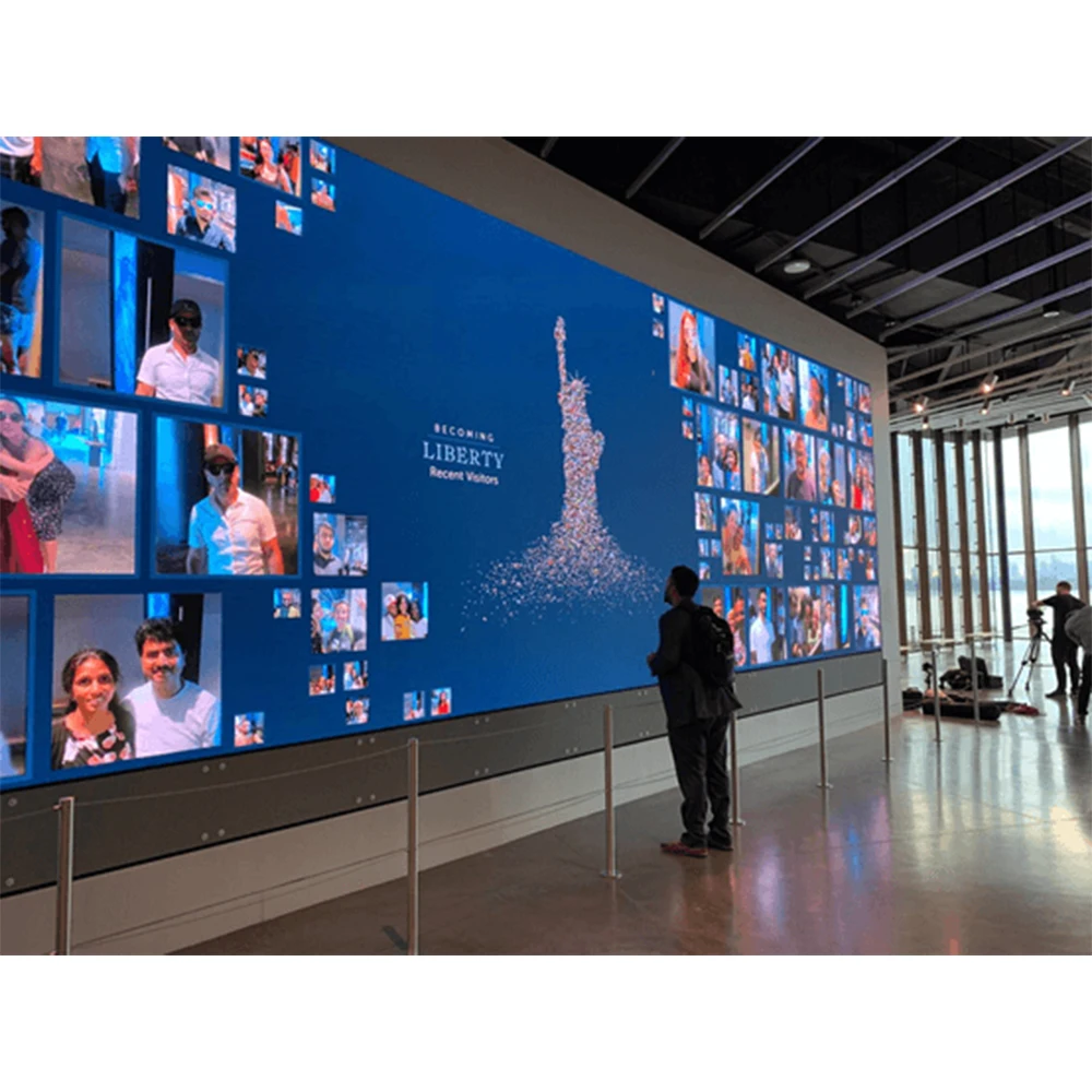 RAYBO Led Wall Panel Screen Indoor Display Ultra Thin Popular HD Advertising Flexible Display Meeting Room Led Wall Panel Screen