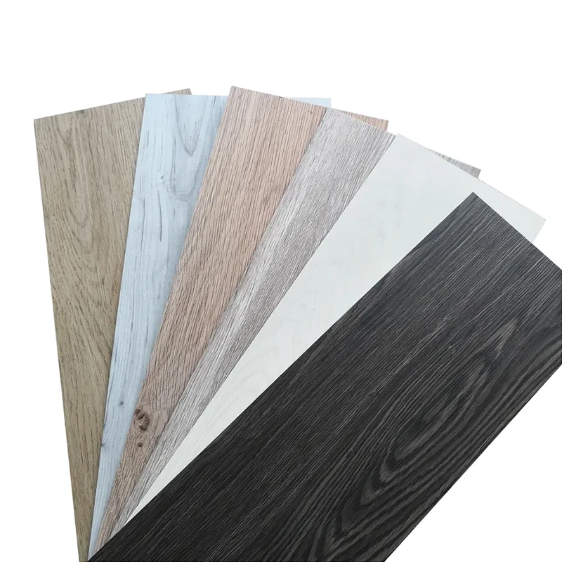 Luxury self adhesive floor wood vinyl laminate peel and stick waterproof lvt plastic pvc flooring