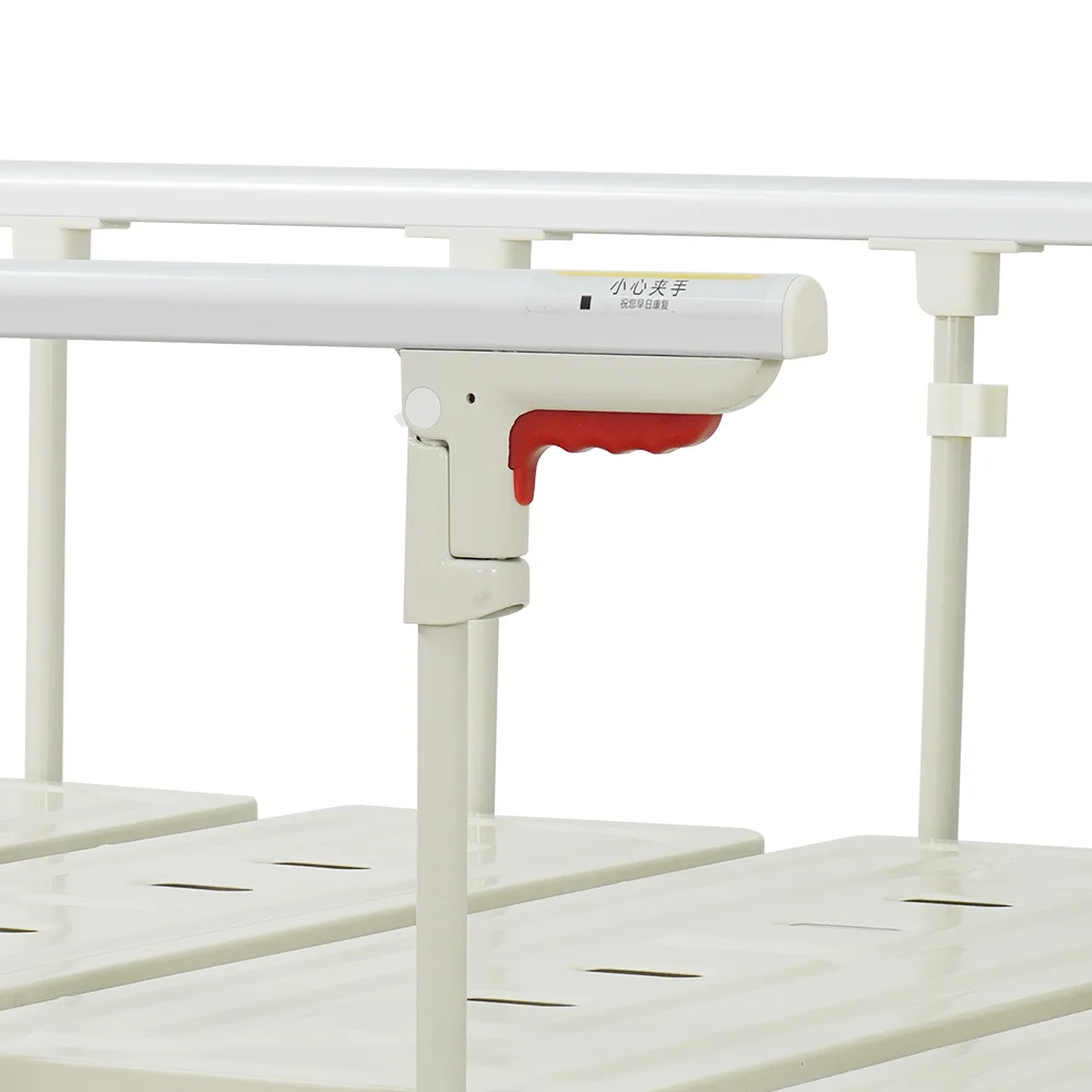 Nursing Manual Bed Triple Function Medical Bed For Clinics And Hospitals Crank Design