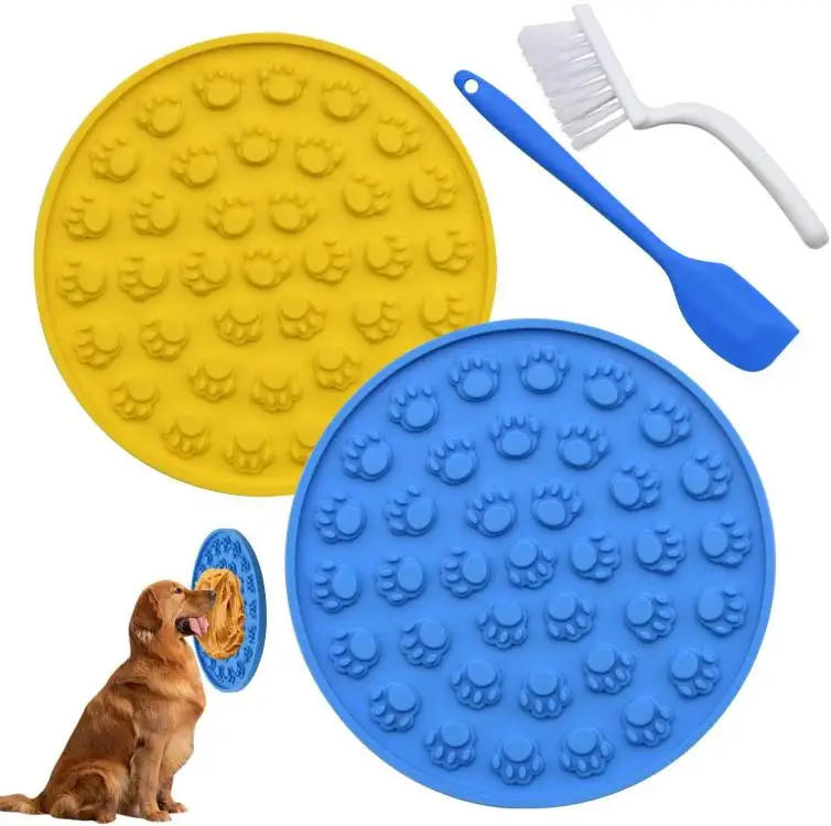 Wholesale Snuffle Mat for Dogs Bathing Grooming Dog Licking Pad Mat With Suction Cups Pet Licking Mat