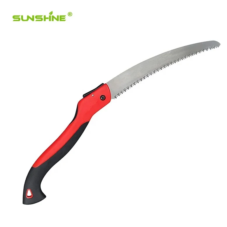 SUNSHINE Folding Hand Saw SK5 Steel Blade Garden Fruit Tree Pruning Trimming Saw Collapsible Hand-held Woodworking Household Saw