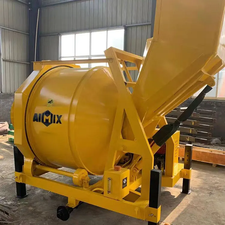JZR500 diesel engine cement mixer mobile concrete mixer machine price