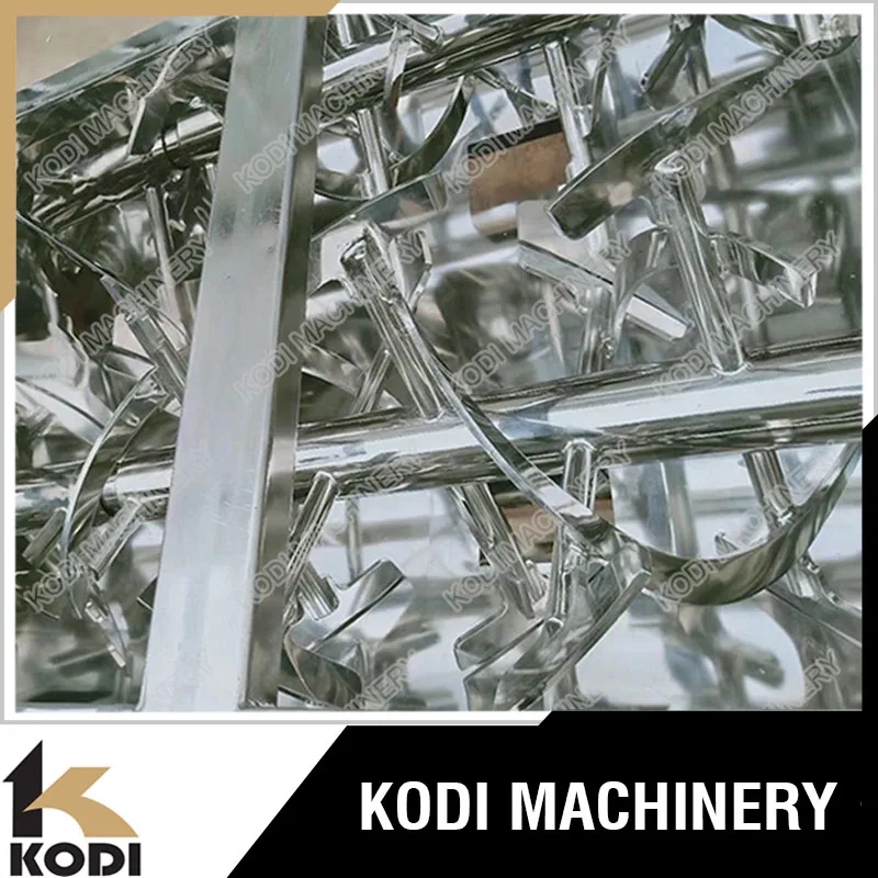 KODI Stainless Steel Seaweed Processing Machines Ribbon Mixer Ribbon Blender