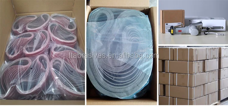 High-Performance Abrasive Tools Steel Aluminum Stainless Steel Siding Belt Metal Polishing Grinding Aluminum Oxide Cloth