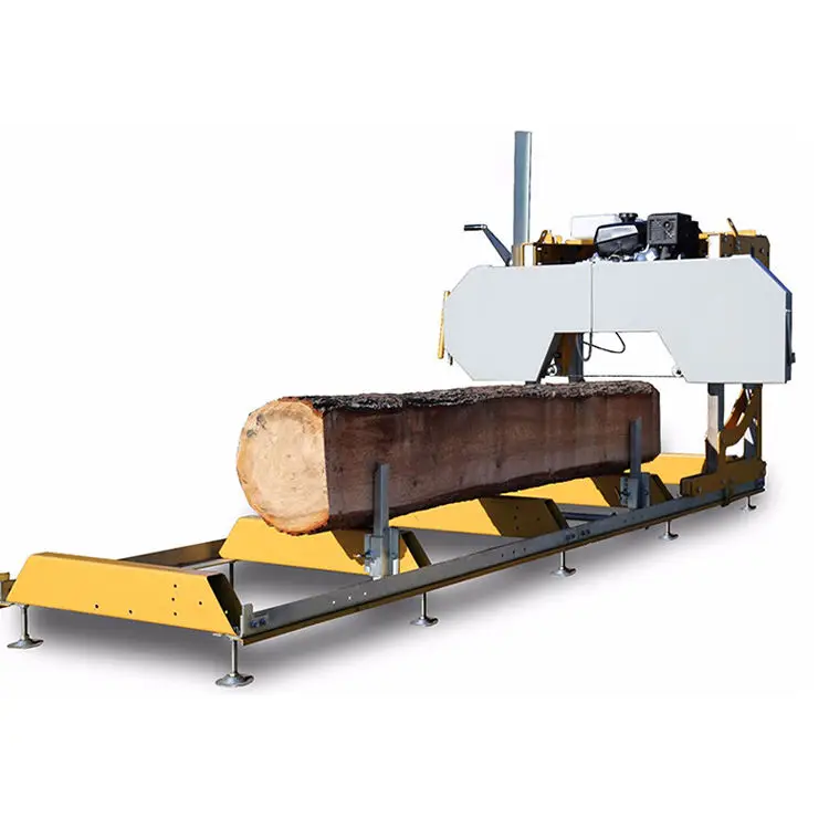 Electric High quality woodworking forestry machine band sawmill portable saw mill wood cutting machine for sale