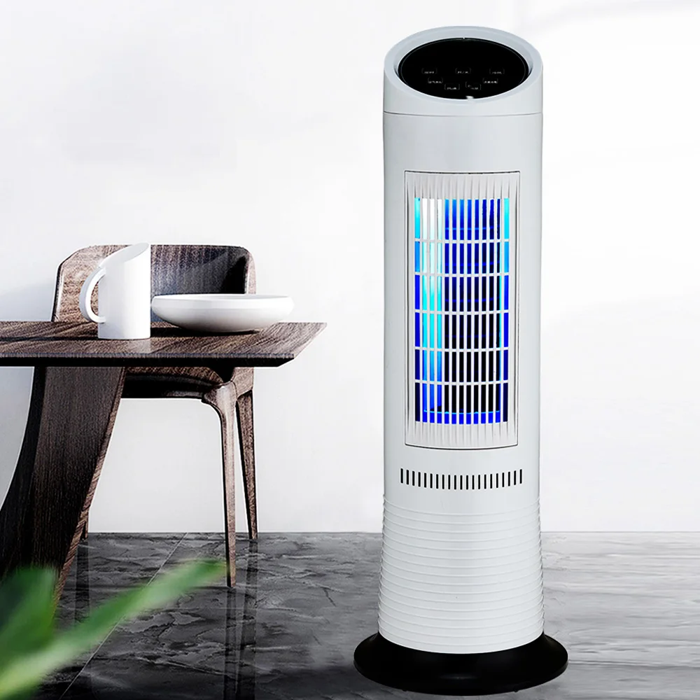  Четыре-в-одном вентилятора градирни туман humidifieruv очиститель воздуха Электрический безлопастной стенд башенный вентилятор с пультом дистанционного управления воздушный