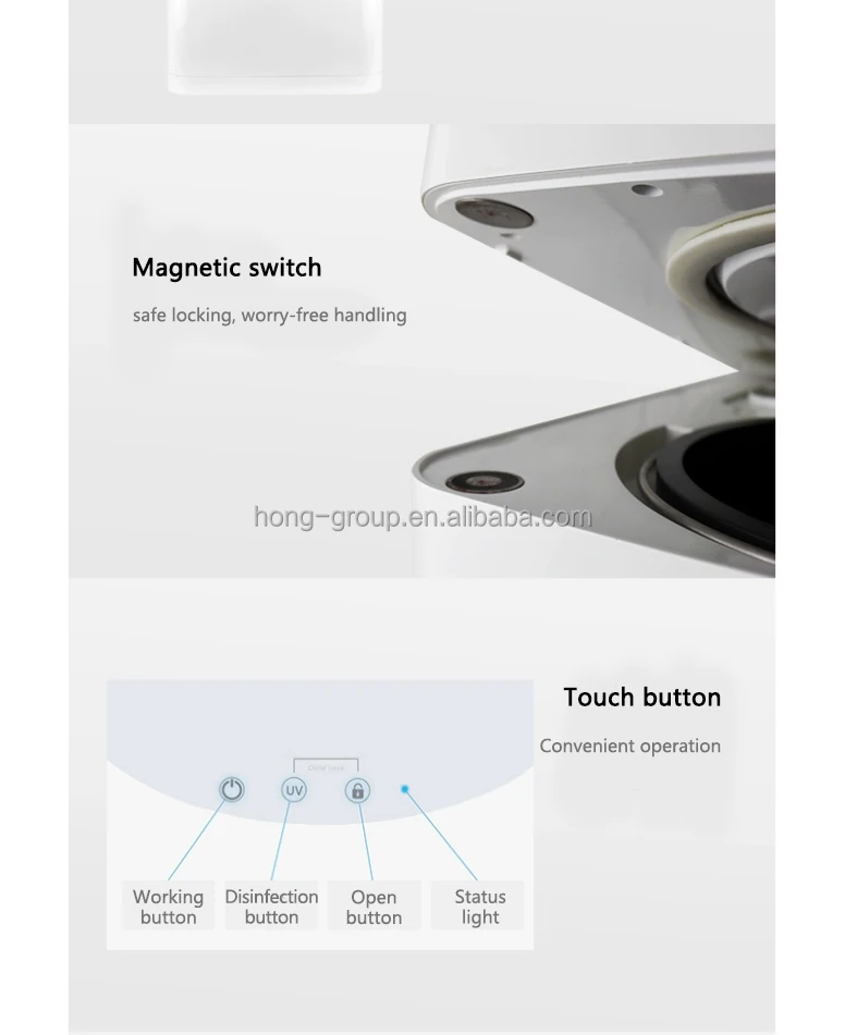 Electric Compost Machine Making Compost with Small Kitchen Food Scraps and Waste Kitchen Composter Converts Food Waste