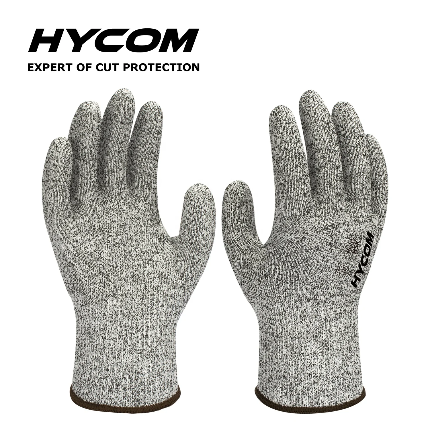 Hycom H5K Reliable Cutting Gloves Food Grade for Kitchen Mandoline Slicing, Meat Cutting, Oyster Shucking