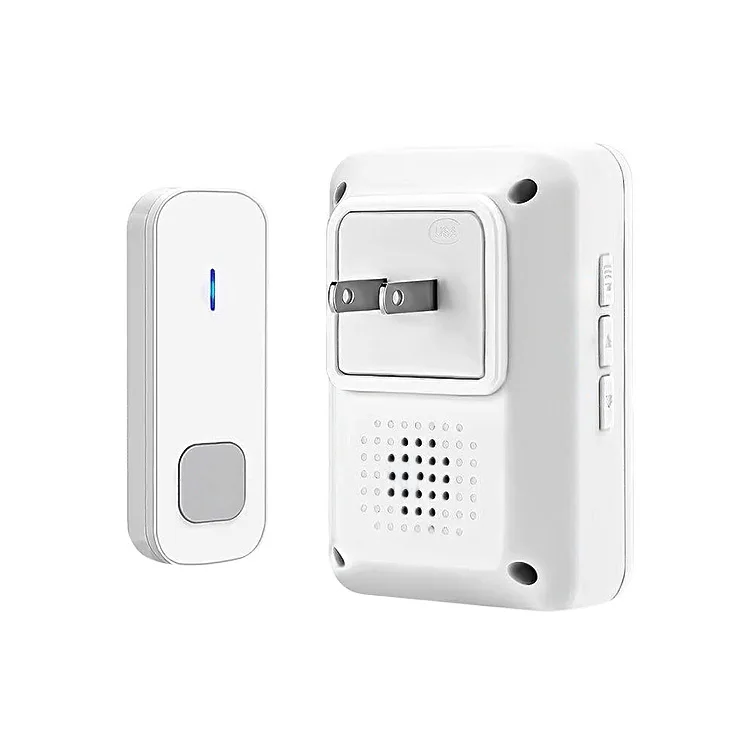 Zoray IP55 Waterproof Wireless Door Bell 5 level Adjustable volume Strong  penetration  Up to 300 meteres Doorbell