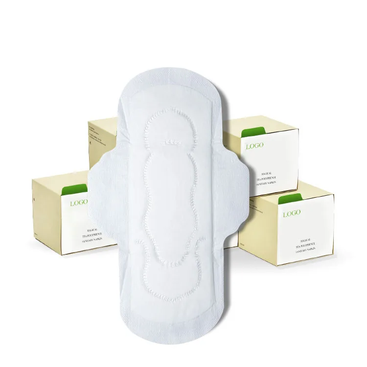 Personal Care Products Comfort Sanitary Pad Pouch Organic Cotton Biodegradable Women Breathable Sanitary Napkins Turkey