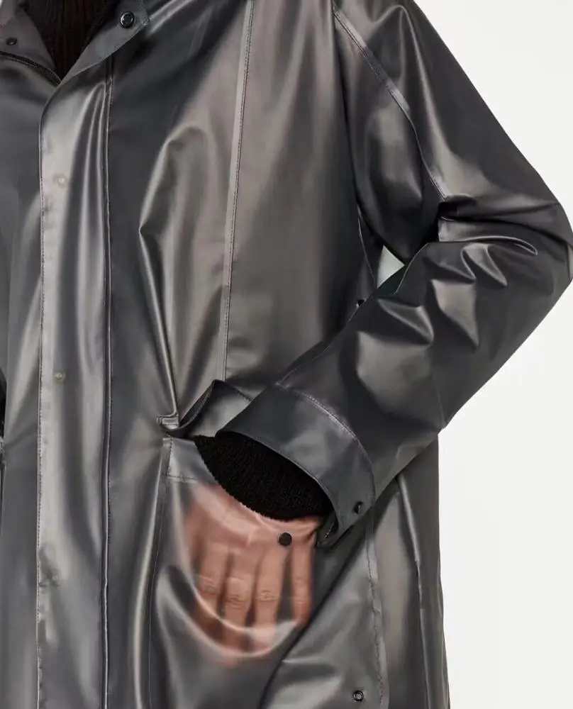 matte black TPU film for garment and rainwear skin-friendly waterproof soft