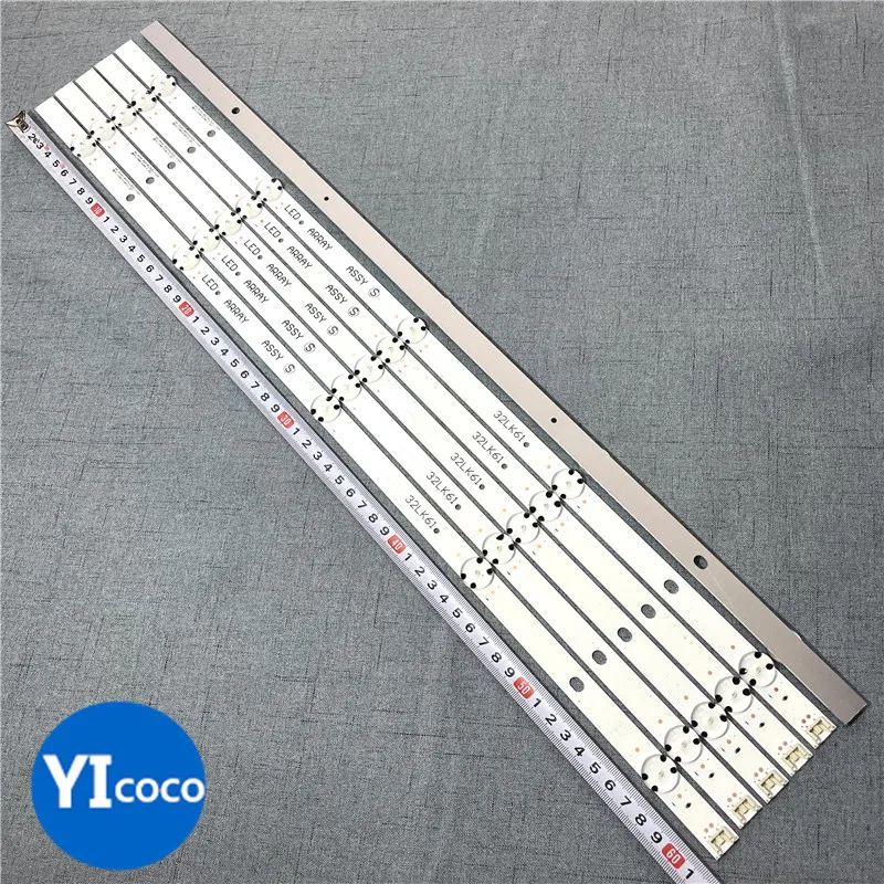 FOR LG 32LJ510U 32LJ610V 32LJ610U LED  ASSY 32LJ61 SSC_32LJ61_BOE(FHD)_5LED HC320DUN-ABSL1-A14X  61.5CM 5LED 3V 100%NEW