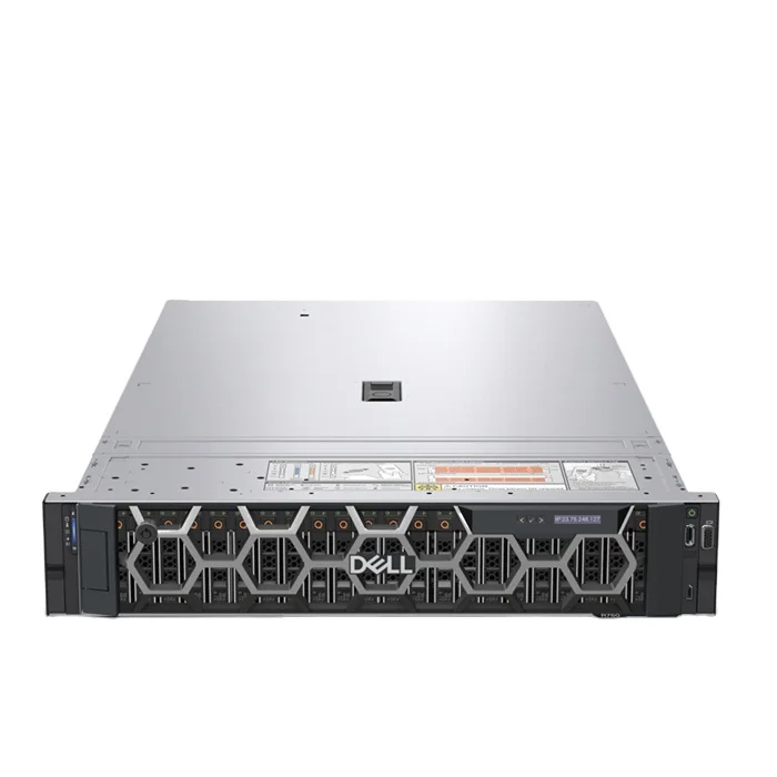 Для DELL PowerEdge R750XS 2U стойка сервера 2nd стойка сервера 64 ГБ оперативной памяти 960 г SATA SSD h755