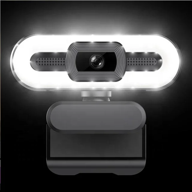  Amazon Горячая продажа 1080P USB Sonix настоящая Автофокус веб-камера с кольцевым светом для Mac Windows ноутбука Twitch Xbox One Skype