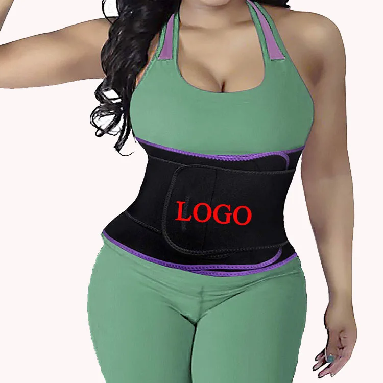 Custom Fitness Tummy Band Custom Sweat Waist Trimmer Neoprene Weight Loss Slimming Belt