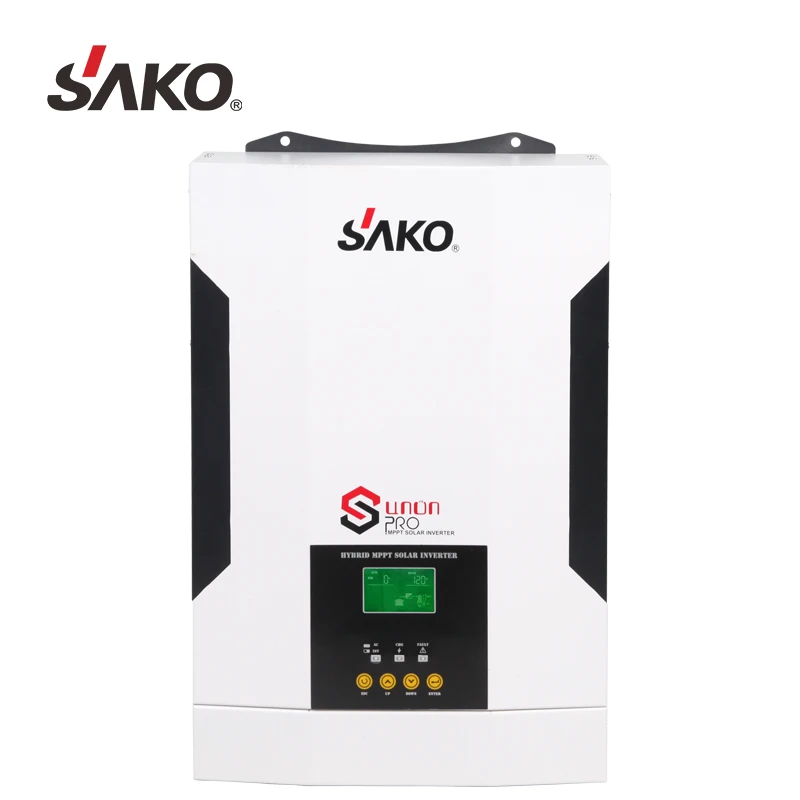 Гарантийный срок 36 месяцев SAKO SUNON PRO 5.5KW mppt солнечный гибридный инвертор с функцией WIFI опционально