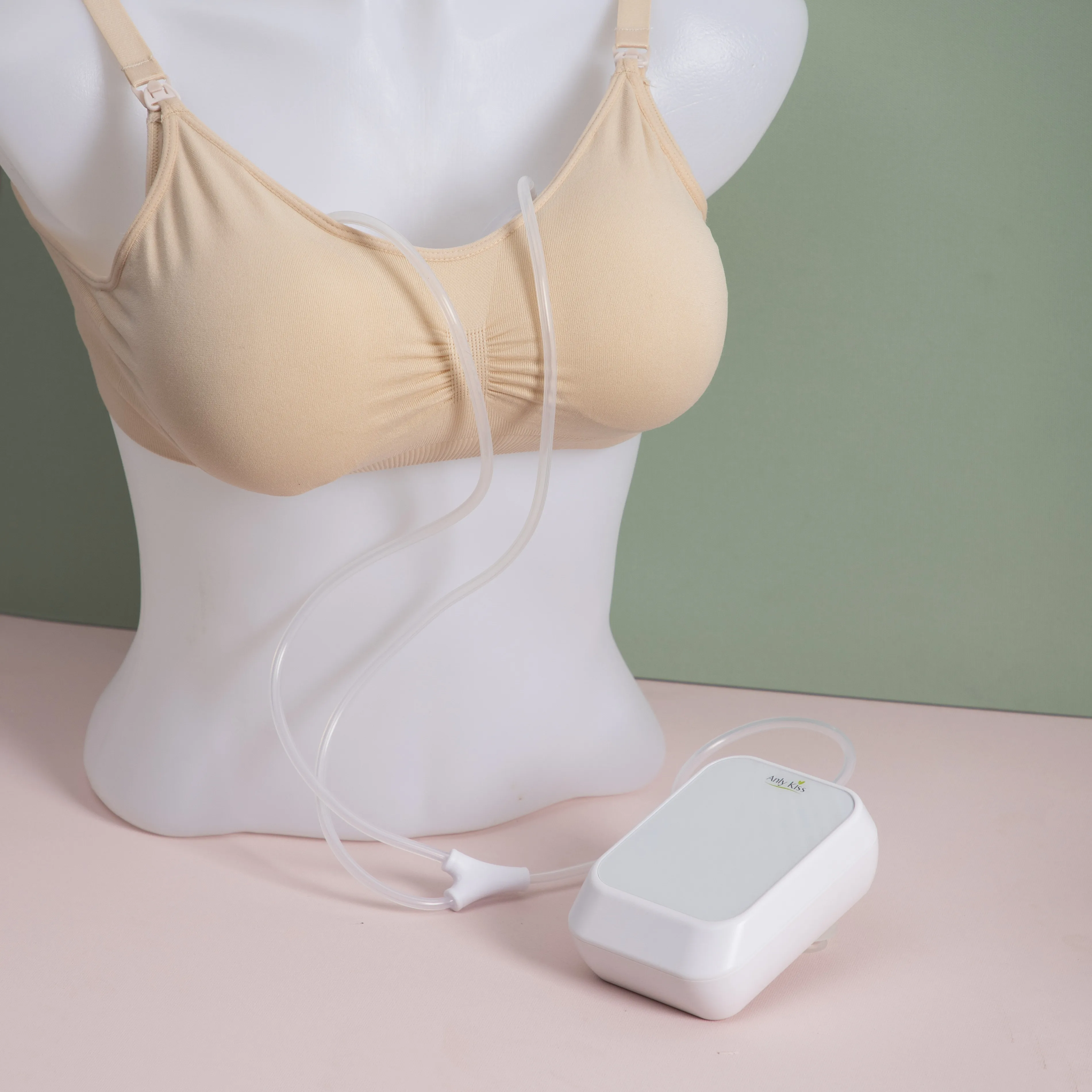 Низкий минимальный заказ, носимый Электрический молокоотсос hands free с ISO 13485 для грудного вскармливания мамы