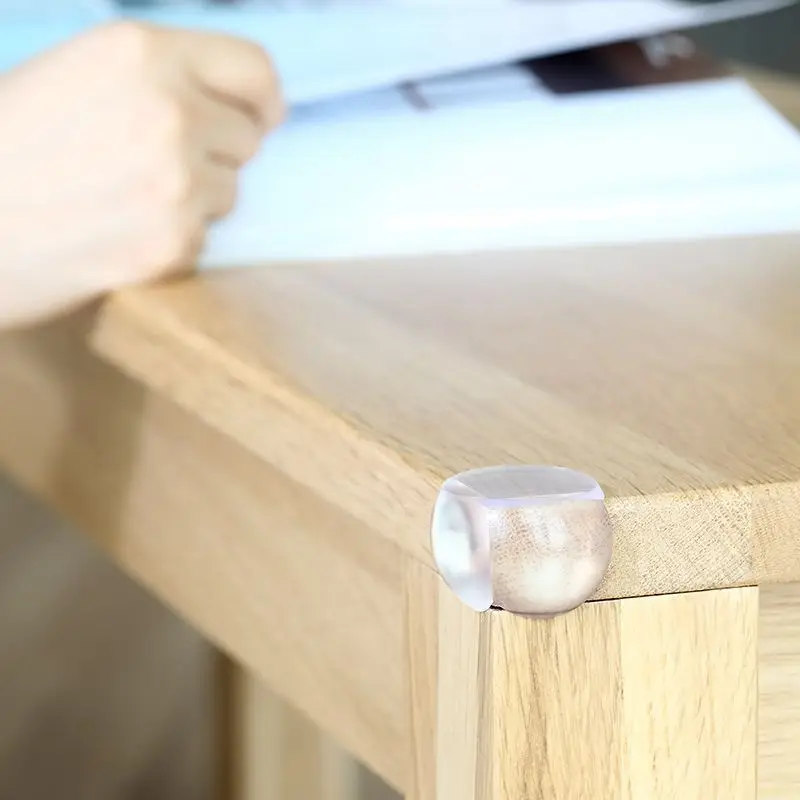 Furniture Corner Guard Edge Safety Bumpers Protectors with Upgraded Pre-Taped Strong Adhesive for Sharp Corners Table