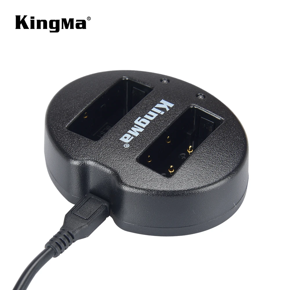  KingMa BLS5 зарядное устройство с двумя usb-портами BM015-BLS5 для цифровой камеры Olympus BLS-1