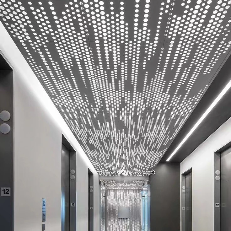 Metal Ceiling Panel Decorative Aluminum Perforated Ceiling