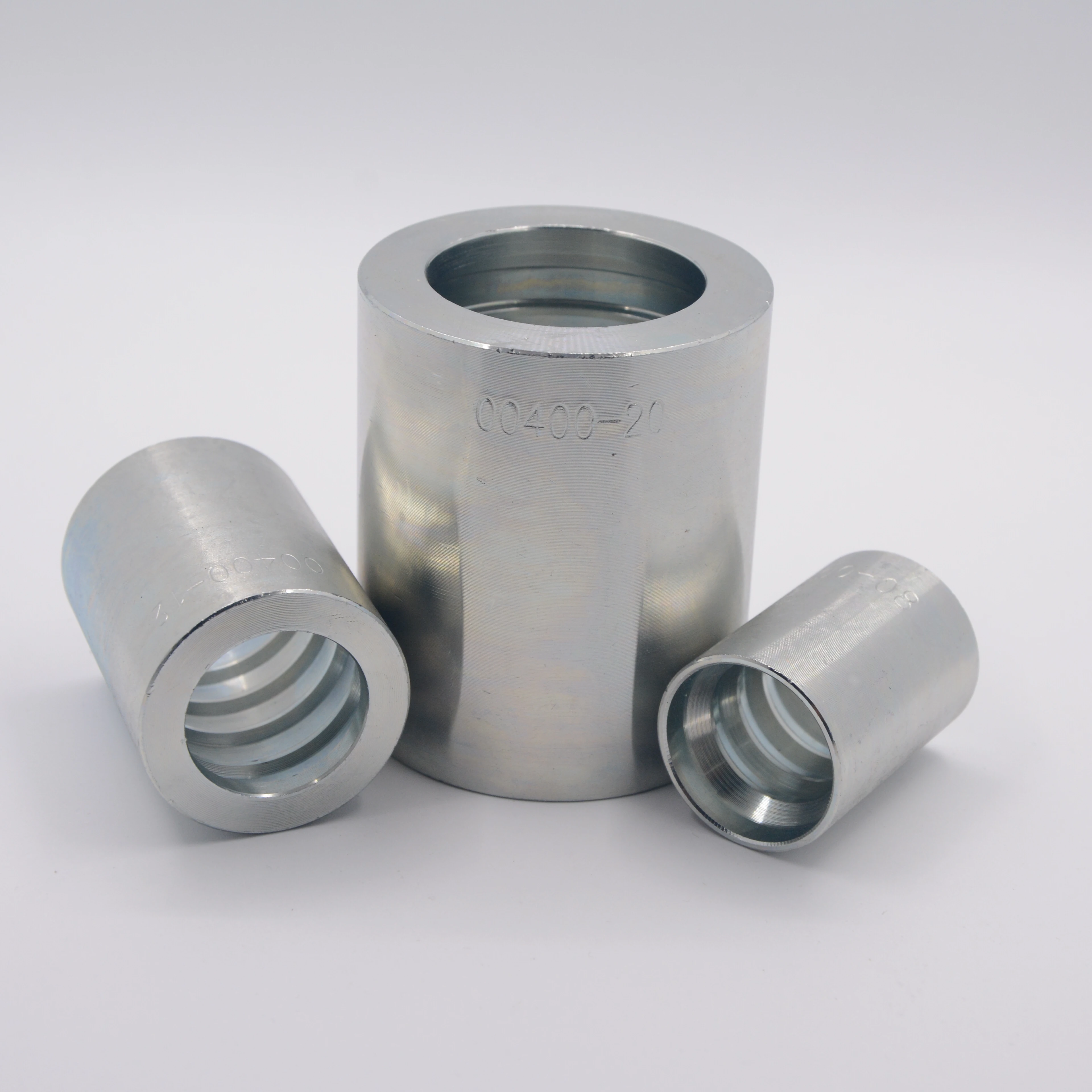 carbon steel hydraulic ferrule and pipe fittings for high pressure  hoses 00400 for 4SH/SP/R12 HYDRAULIC HOSES