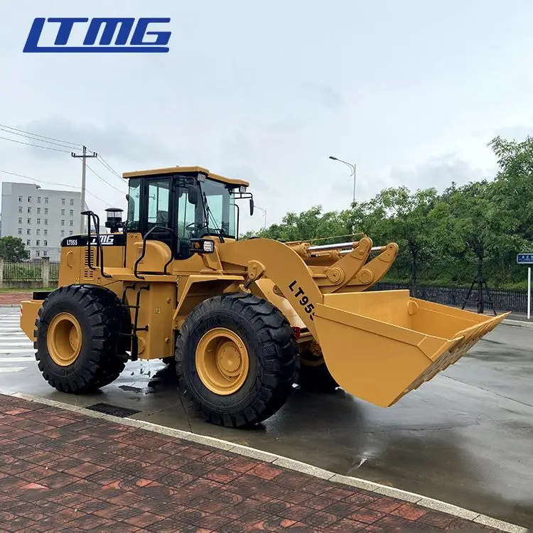 Фронтальный погрузчик LTMG zl50 фронтальный 5 тонн 3 тонны 4 956 958 955 payloader с джойстиком