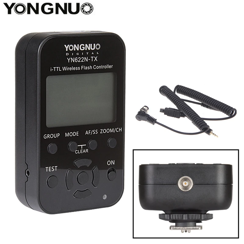  Светодиодная лампа для видеосъемки YONGNUO YN622N II YN622N-TX комплект i-TLL беспроводной приемопередатчик пускового механизма Nikon камера Yongnuo YN565 YN568