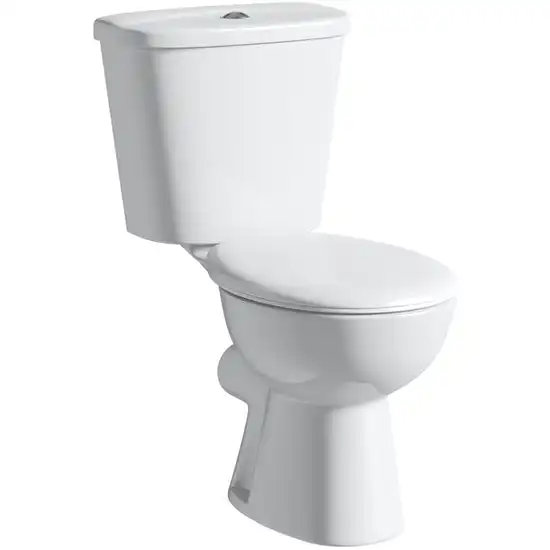  Modern design bathroom rimless close coupled europe ceramic toilet suite with full pedestal