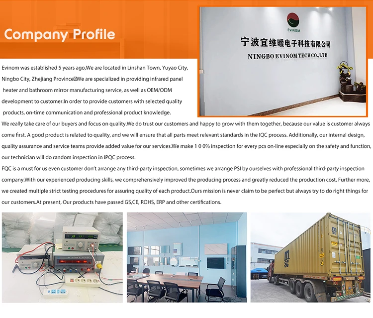 600W infrared heater with wire heating element panel ceramic panel