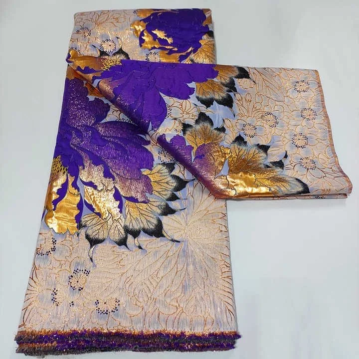 Latest Black Brocade Jacquard Lace Fabric French Tulle Lace Fabric 2024 High Quality African Nigeria Lace Fabric for Dress