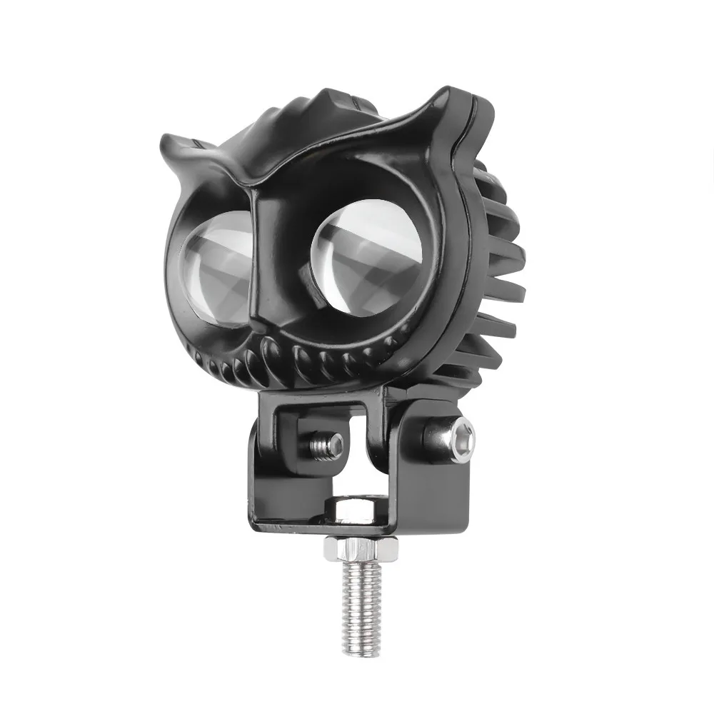 Led Motorcycle Fog Light Head Light Headlight Led Auxiliary Two Color External Working Light