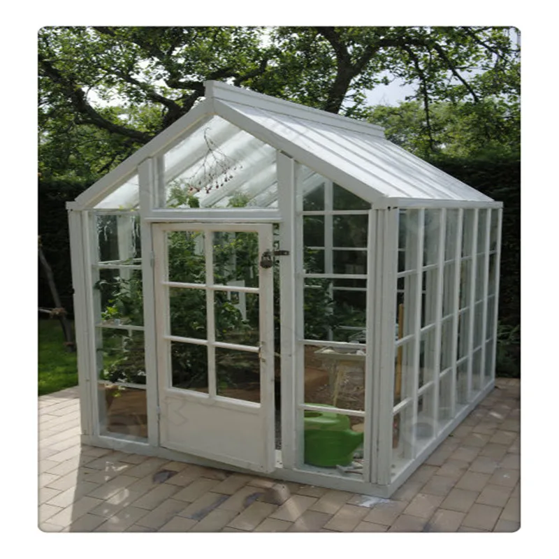 Новые Индивидуальные алюминиевые двойные закаленные стеклянные солнечные комнаты, летний сборный дом, сборная садовая комната для улицы