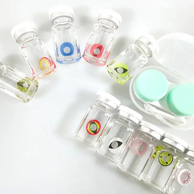 cosmetic halloween eye lenses cheap crazy circle lenses cosplay color contact lenses