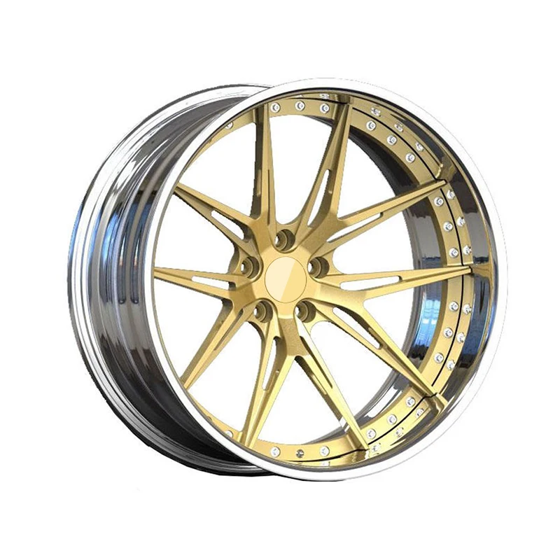 Various models customized lightweight rim 2 piece forged concave alloy wheels for VW Volvo