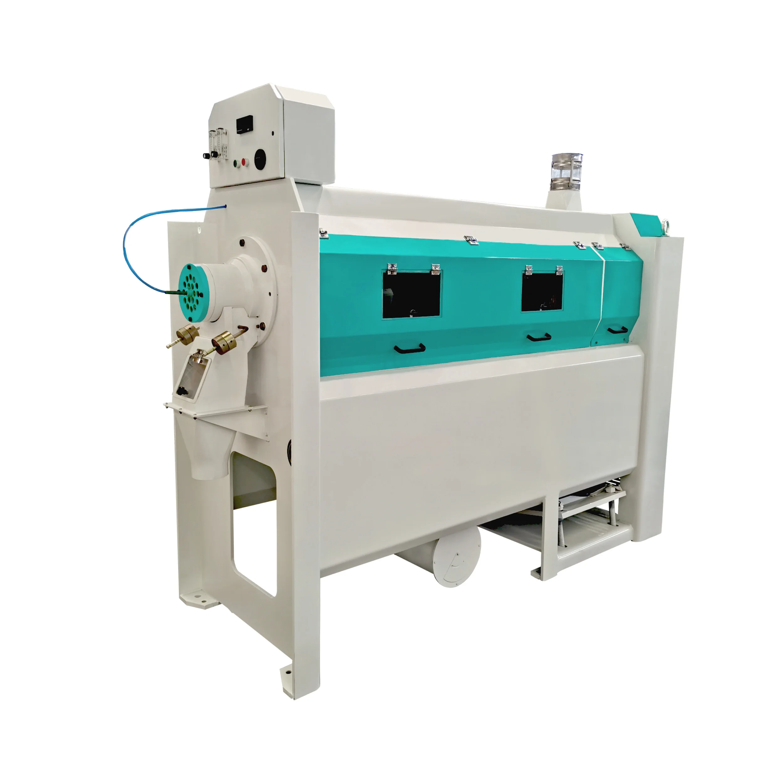 V Easy Operation Automatic MPG160 rice water polisher machine 4-5TPH rice polishing whitener for 100-150TPD rice mill