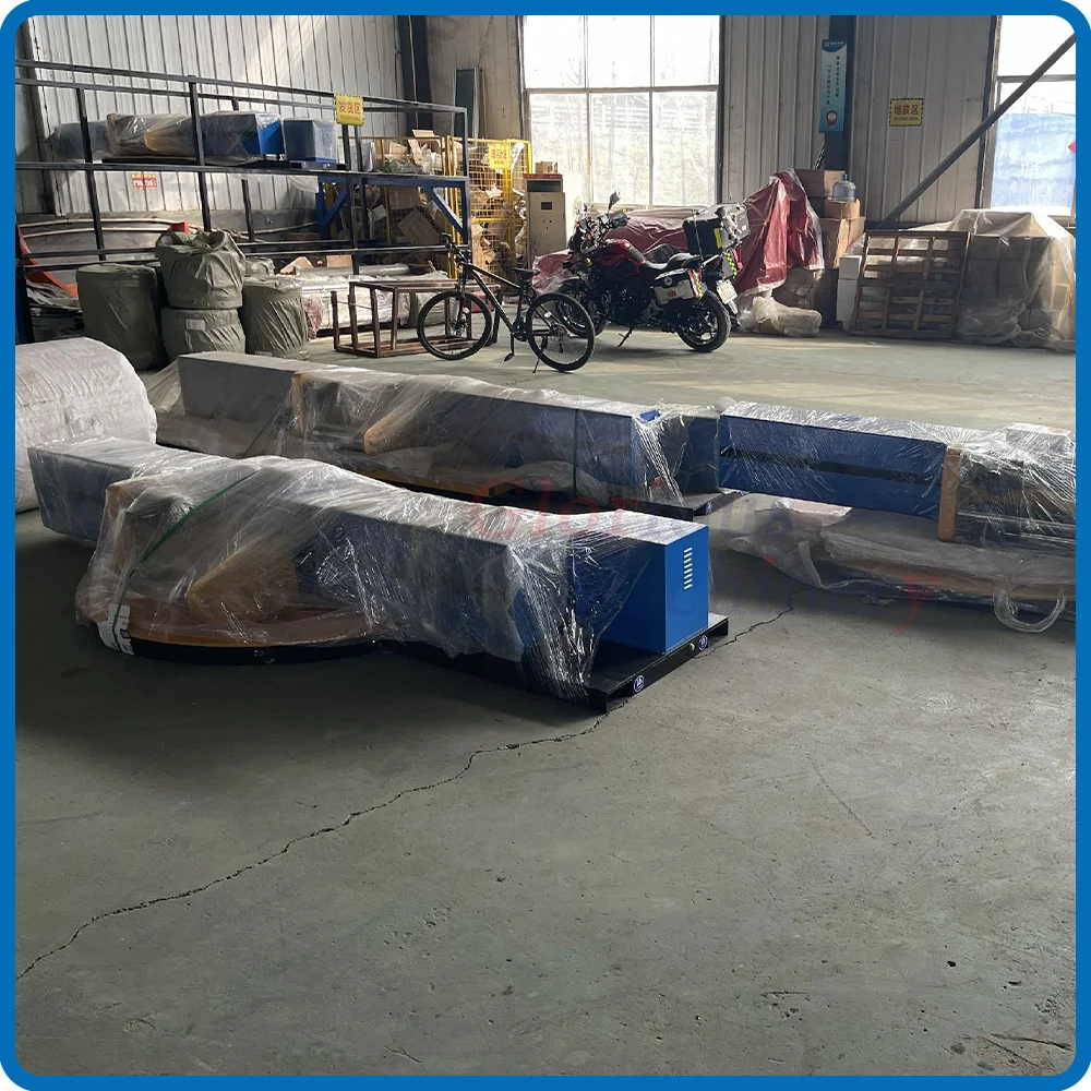 Economic Standard Automatic Pallet Stretch Film Wrapping Machine film roll packaging machine