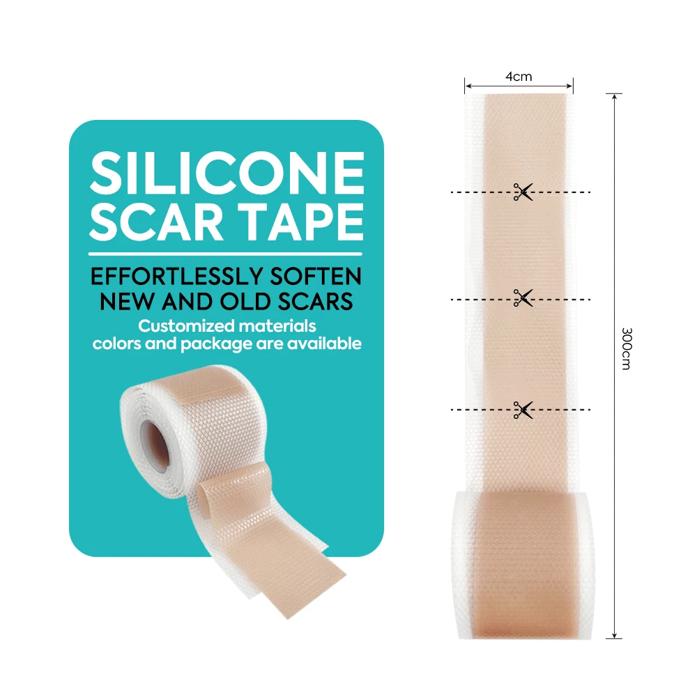 Gel Scar Sheet Reusable Silicone Silicone Sheets For Scars
