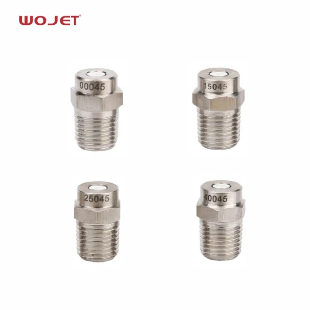 High Quality Spray Nozzle Pressure Washer Spray Nozzle Ceramic Insert Threaded Nozzle