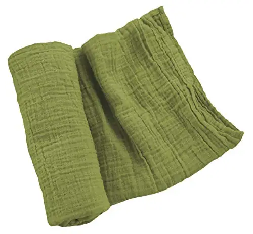 100% Organic Cotton 4-Layer Towel Sheet Thin Quilt Muslin Blanket for Baby