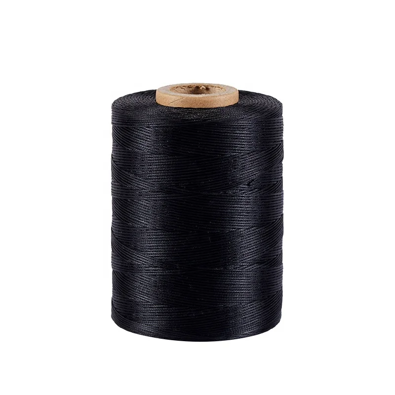 Eco-friendly Round Wax 28g Per Roll 0.6mm Leather Wax Thread Polyester Material Waxed Thread