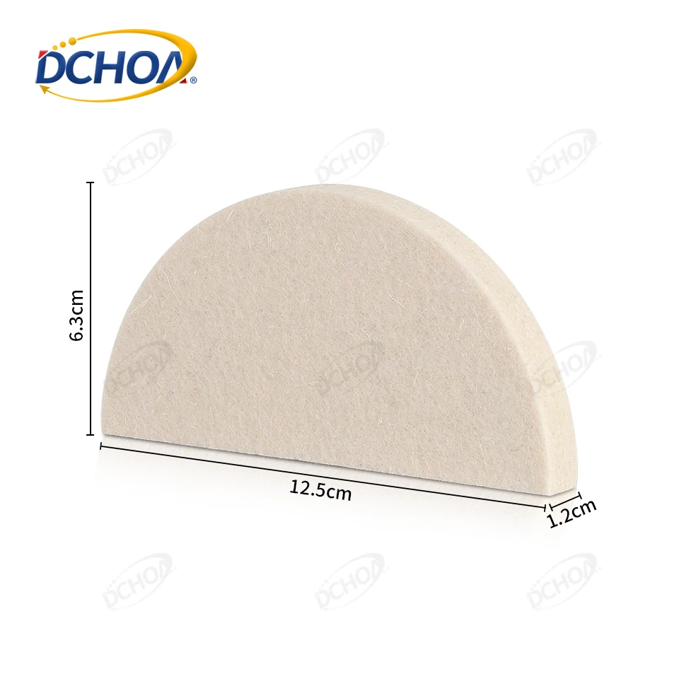 DCHOA Vinyl Wrap Tools Wool Block Squeegee PPF Installation Tool Wool Vinyl Application Squeegee