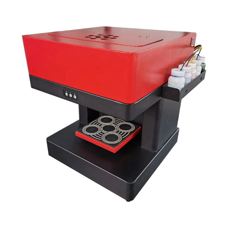 ZT-2020E быстрая скорость цифровая чернильно-струйная фон с изображением торта для конфеты печатная машина съедобные пищевой мгновенной проявки macaroon принтер