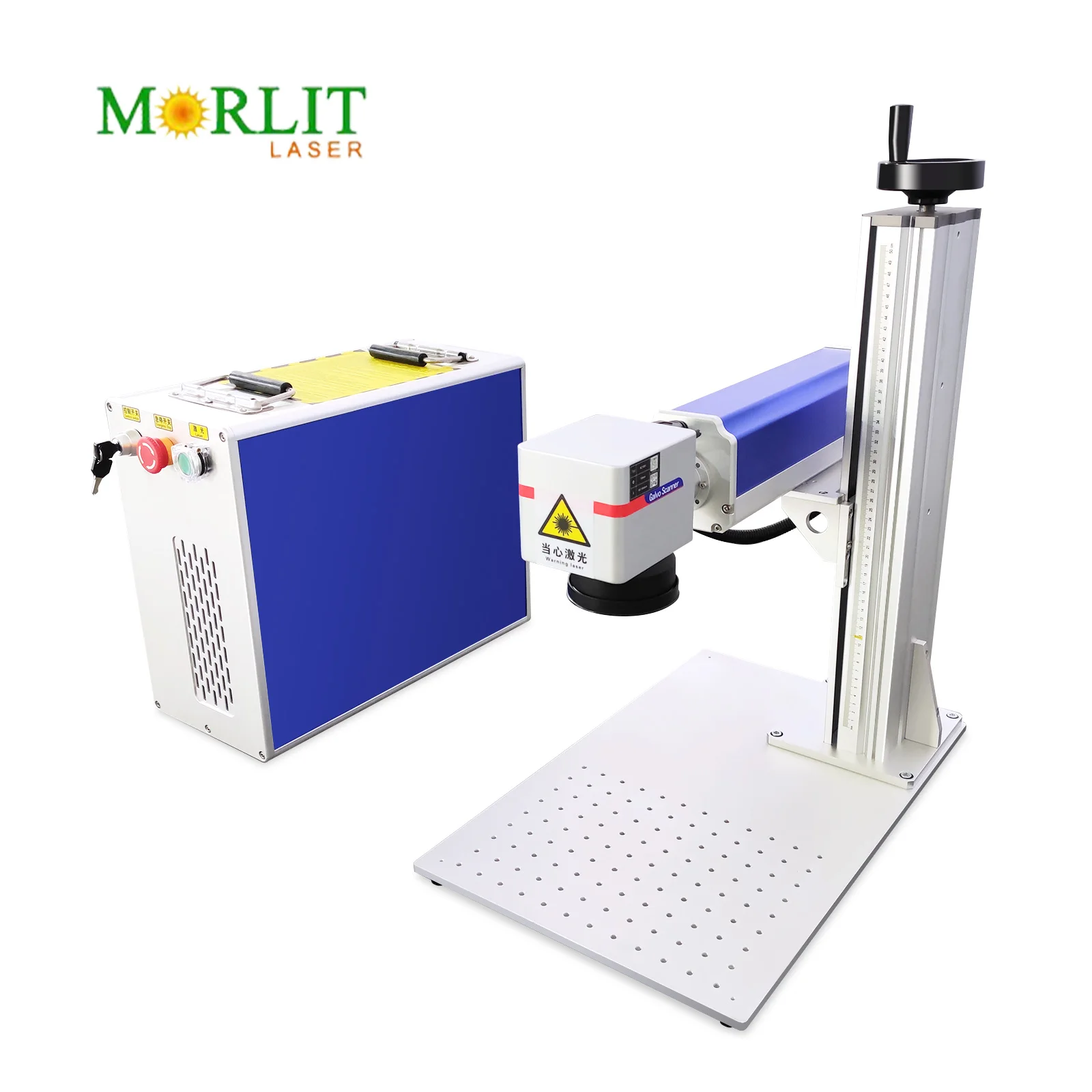 30W 50W Split  Fiber Laser Marking Machine  Raycus Jpt Fiber Laser Marking Engraving Metal Jewelry