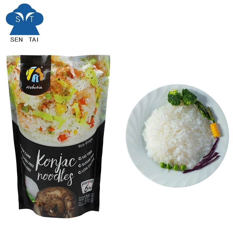 Нулевой карб без глютена низкие калории пищевая диета органические сиратаки мгновенный конджак рис