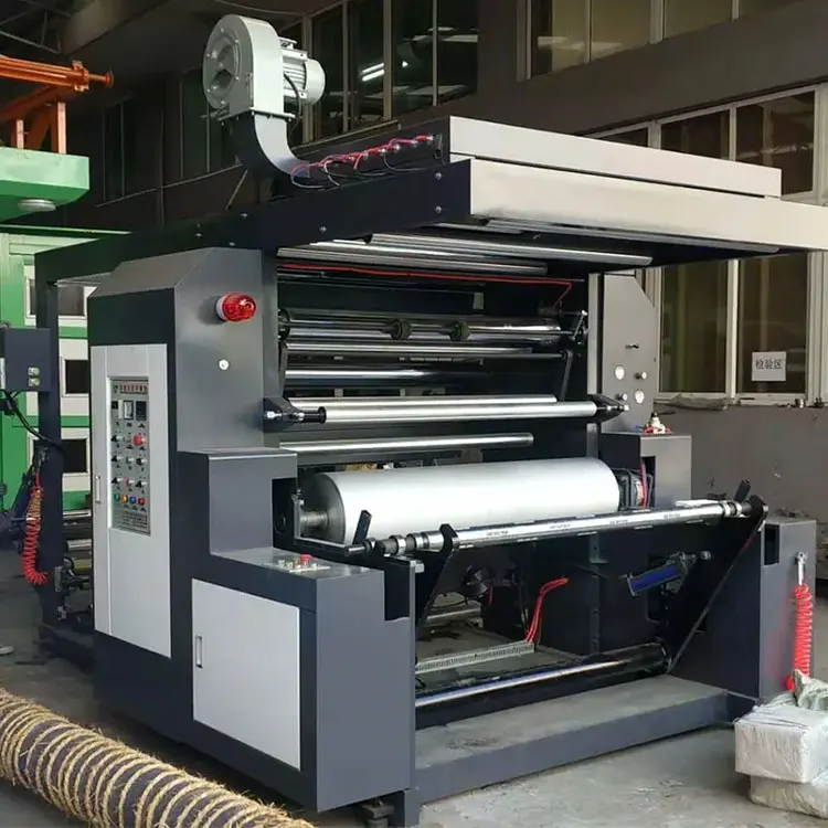 4 Colors Stack Type High Speed Flexography Printing Machine Film Plastic Non Woven Bag Flexo Printing Machine