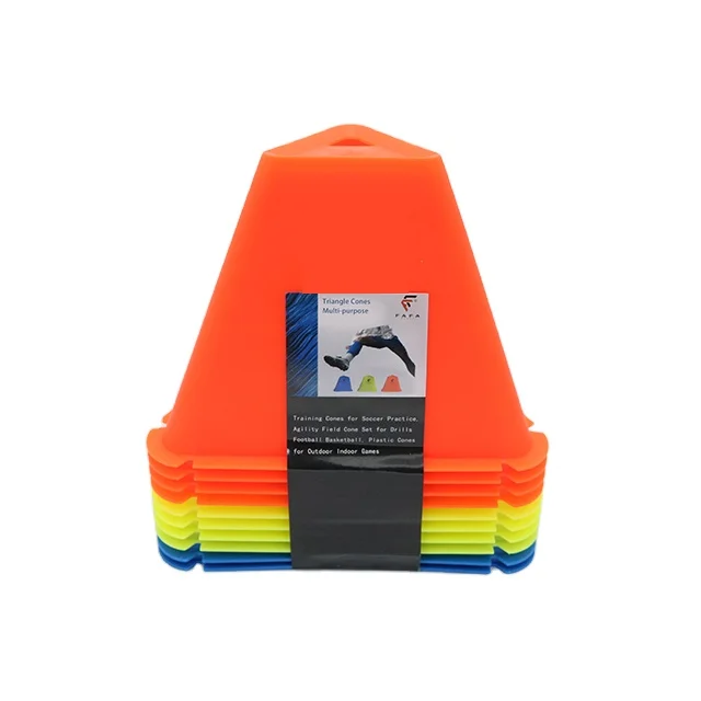 agility training set Collapsible Orange Soccer Cones
