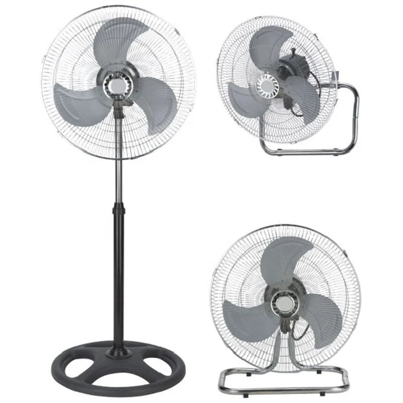 pedestal cooling 3-in-1 18inch electric plastic standing electrical home crown stand fan